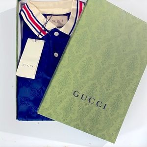 GG stretch cotton polo